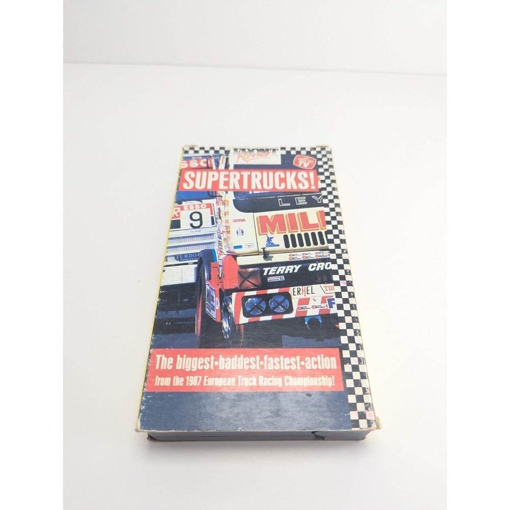 Supertrucks (VHS Video Tape, 1987) European Truck Racing